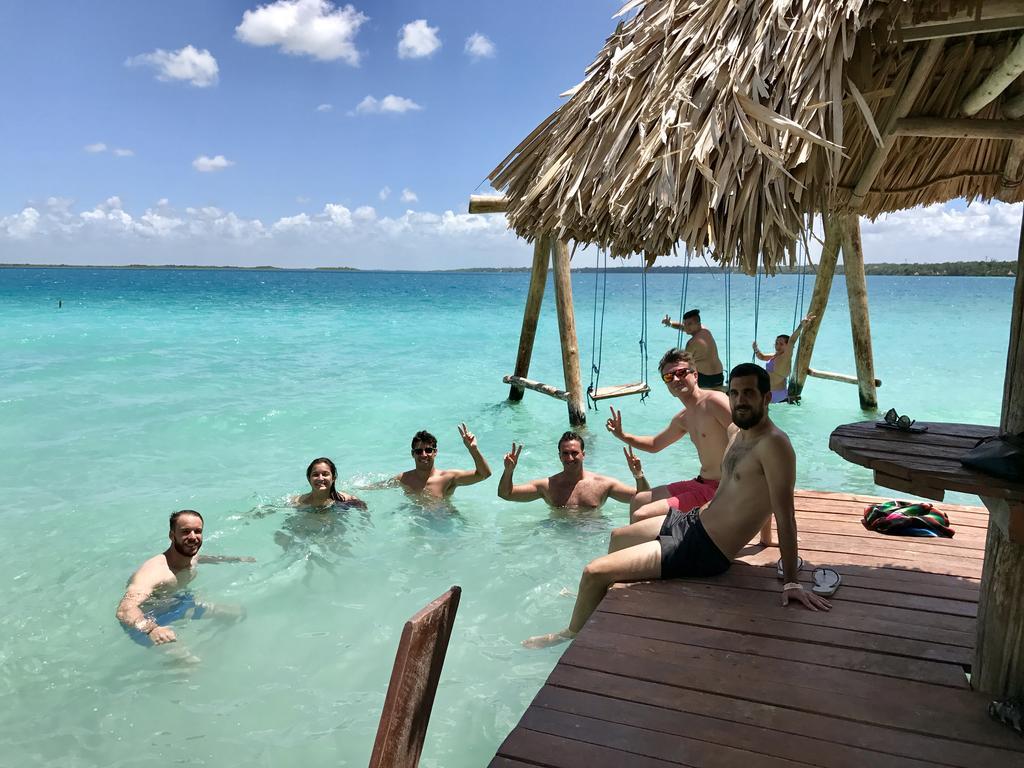 Yaxche Centro Hostal Y Camping Bacalar Kültér fotó